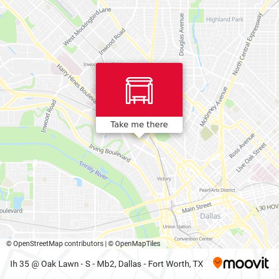 Ih 35 @ Oak Lawn - S - Mb2 map