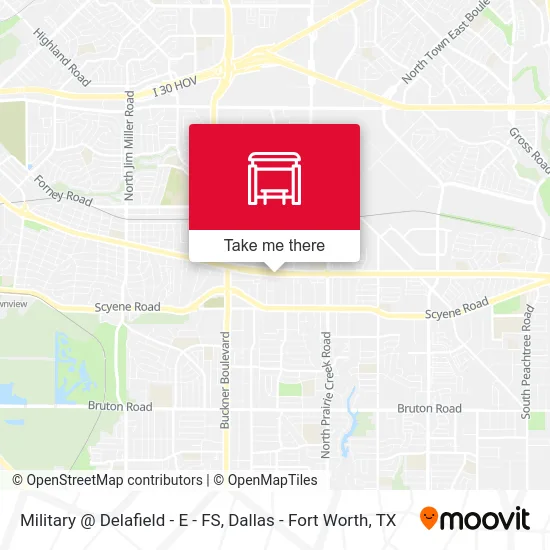 Military @ Delafield - E - FS map