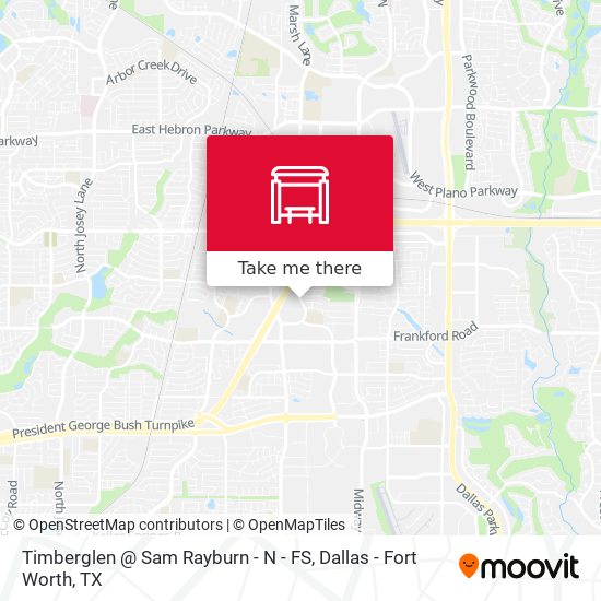 Timberglen @ Sam Rayburn - N - FS map