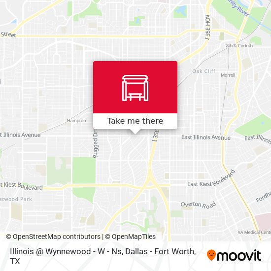 Illinois @ Wynnewood - W - Ns map