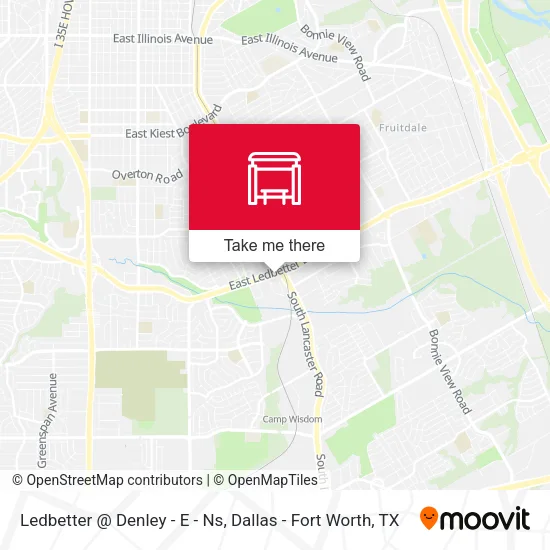 Mapa de Ledbetter @ Denley - E - Ns