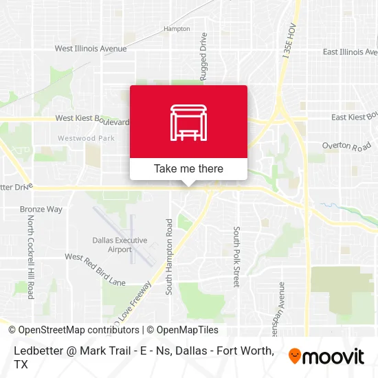 Ledbetter @ Mark Trail - E - Ns map