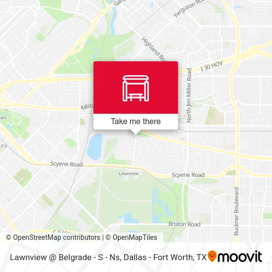 Lawnview @ Belgrade - S - Ns map