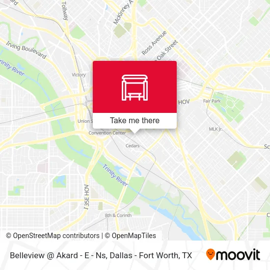 Belleview @ Akard - E - Ns map