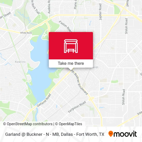 Garland @ Buckner - N - MB map