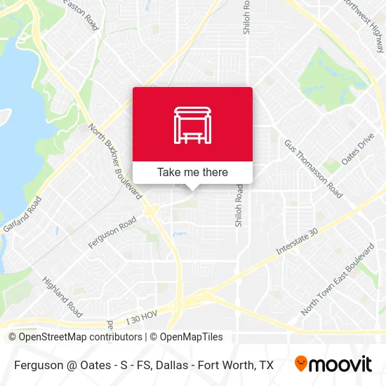 Ferguson @ Oates - S - FS map