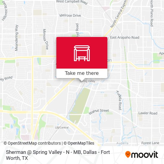 Sherman @ Spring Valley - N - MB map