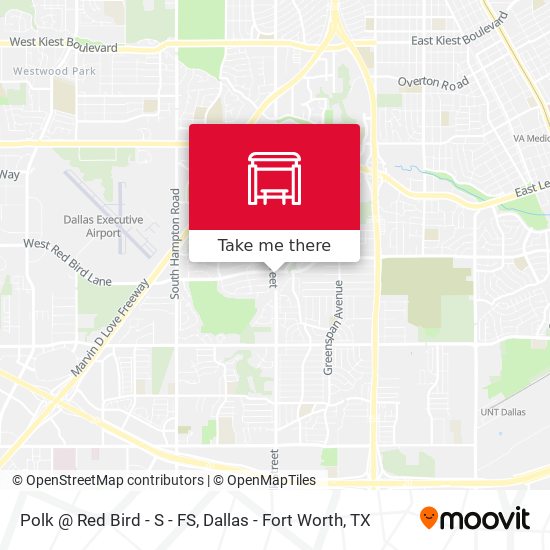 Polk @ Red Bird - S - FS map