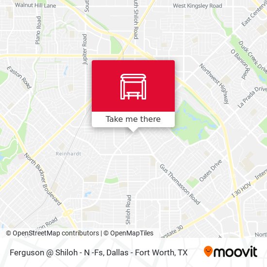 Ferguson @ Shiloh - N -Fs map