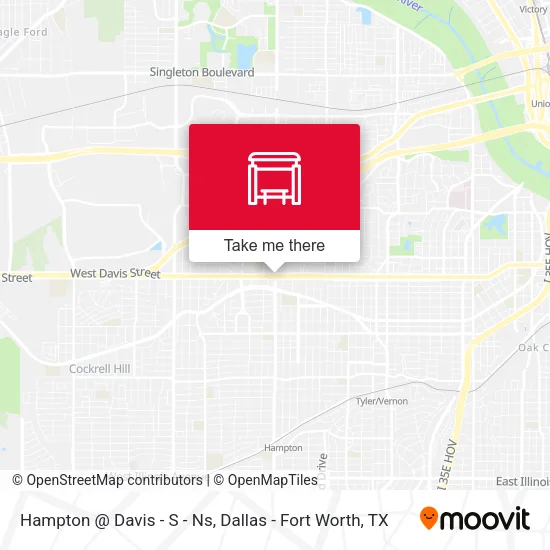 Hampton @ Davis - S - Ns map