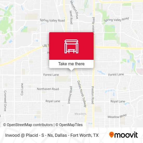 Inwood @ Placid - S - Ns map