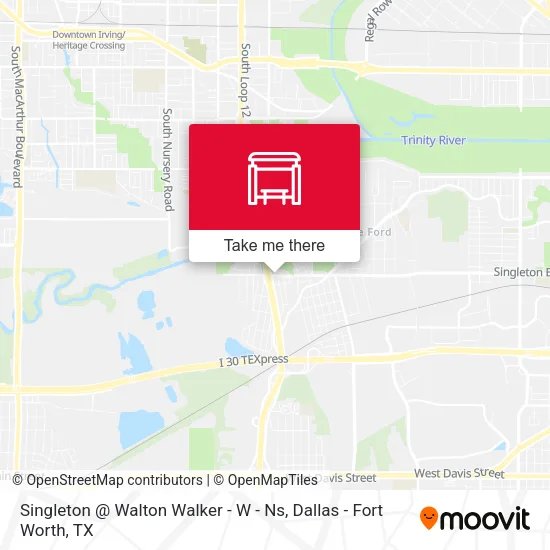 Singleton @ Walton Walker - W - Ns map