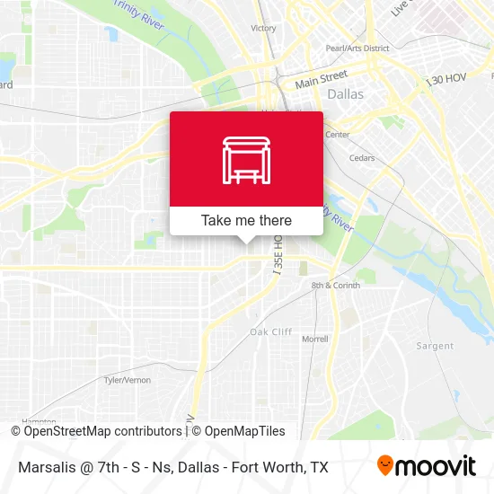 Marsalis @ 7th - S - Ns map