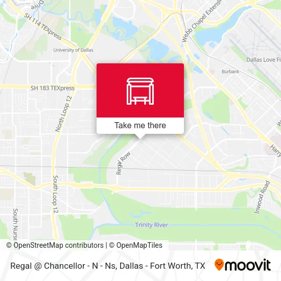 Regal @ Chancellor - N - Ns map