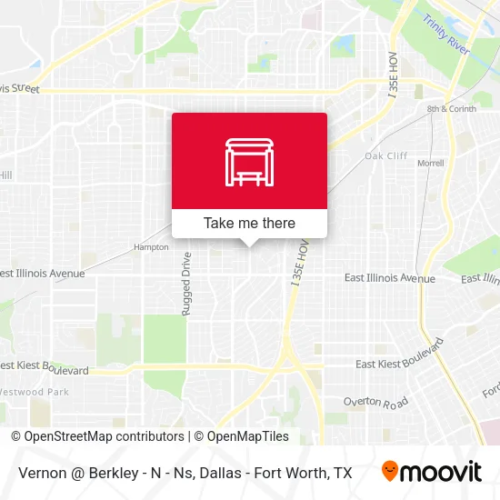 Vernon @ Berkley - N - Ns map