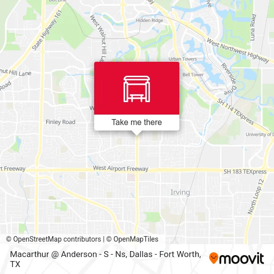 Macarthur @ Anderson - S - Ns map