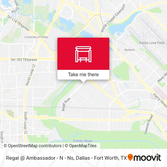 Regal @ Ambassador - N - Ns map