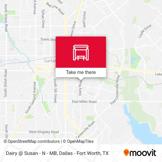 Dairy @ Susan - N - MB map