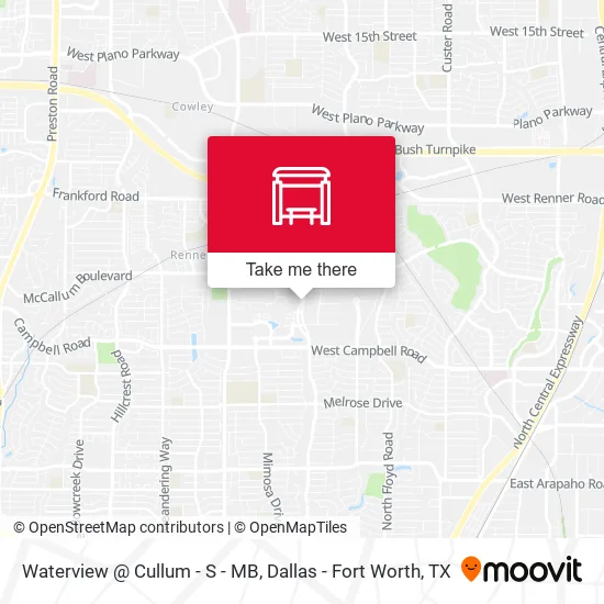 Waterview @ Cullum - S - MB map