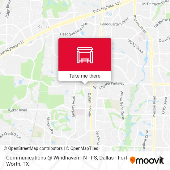 Communications @ Windhaven - N - FS map