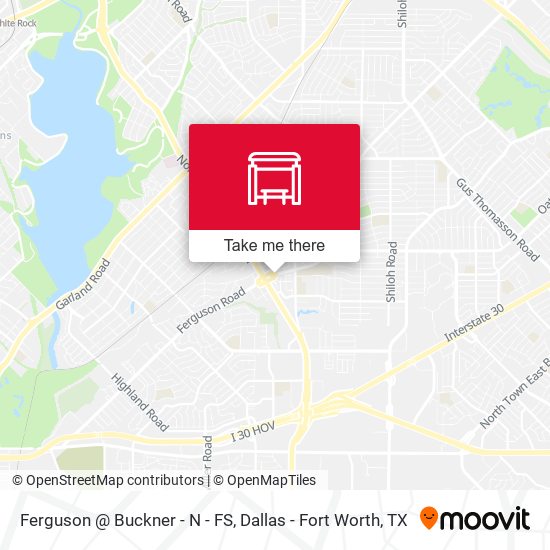 Ferguson @ Buckner - N - FS map