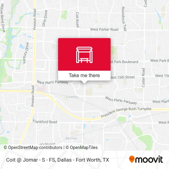 Coit @ Jomar - S - FS map