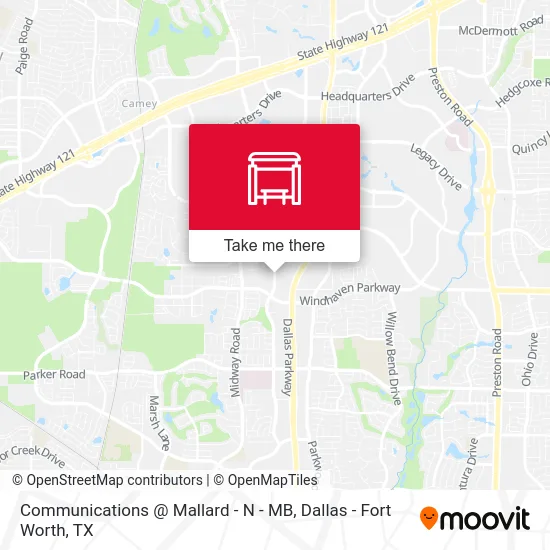 Communications @ Mallard - N - MB map