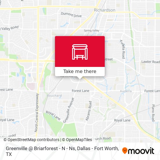 Greenville @ Briarforest - N - Ns map