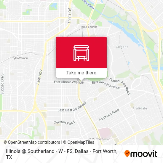 Illinois @ Southerland - W - FS map