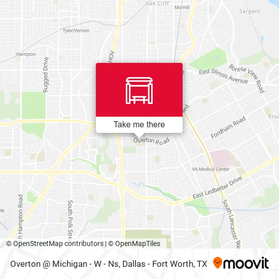 Overton @ Michigan - W - Ns map