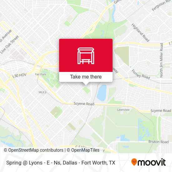 Spring @ Lyons - E - Ns map