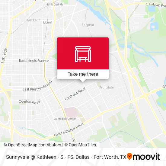 Mapa de Sunnyvale @ Kathleen - S - FS