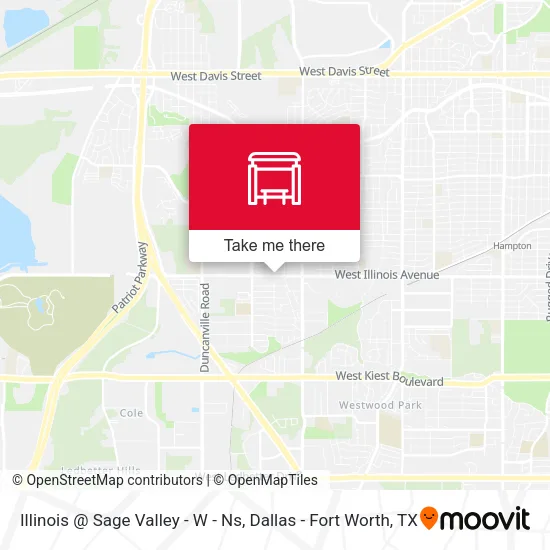 Illinois @ Sage Valley - W - Ns map