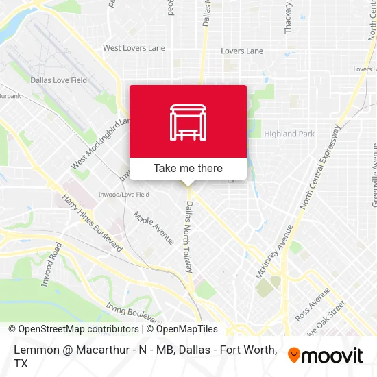 Mapa de Lemmon @ Macarthur - N - MB