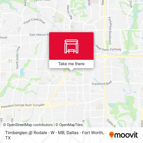 Timberglen @ Rodale - W - MB map