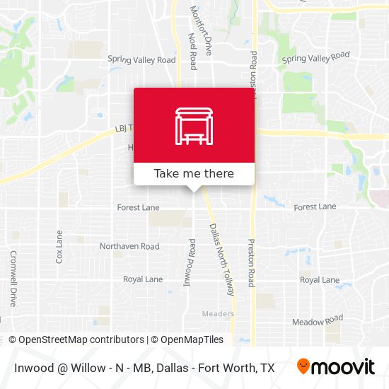 Mapa de Inwood @ Willow - N - MB
