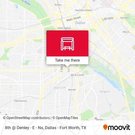 8th @ Denley - E - Ns map