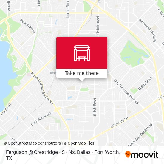 Ferguson @ Crestridge - S - Ns map