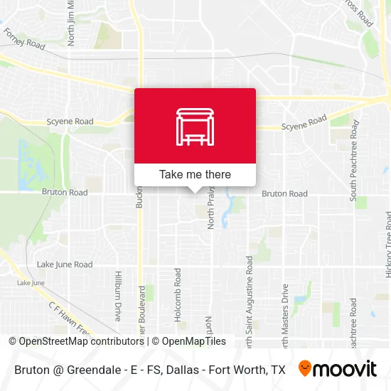 Bruton @ Greendale - E - FS map