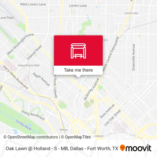 Oak Lawn @ Holland - S - MB map