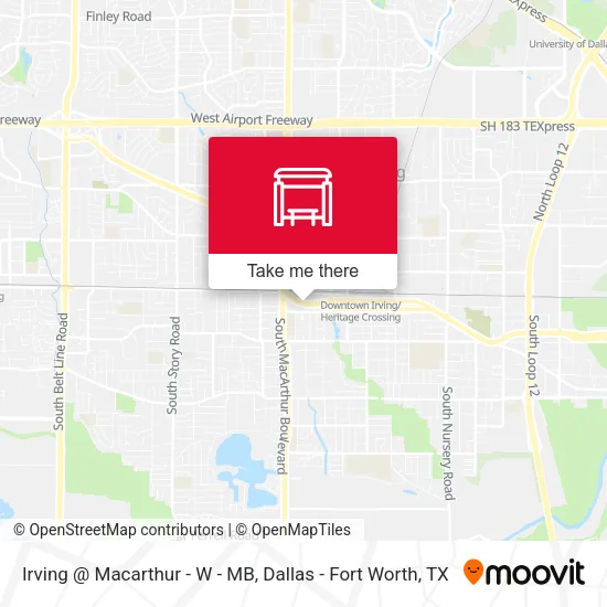 Mapa de Irving @ Macarthur - W - MB