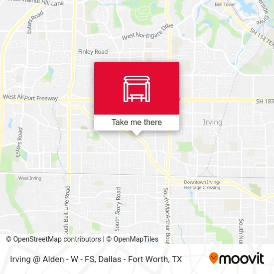 Irving @ Alden - W - FS map