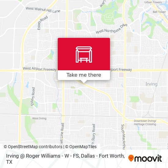 Irving @ Roger Williams - W - FS map