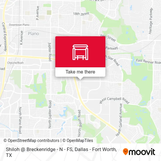 Shiloh @ Breckenridge - N - FS map