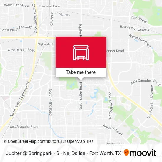 Jupiter @ Springpark - S - Ns map