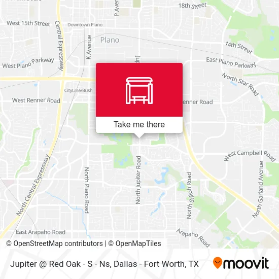 Jupiter @ Red Oak - S - Ns map