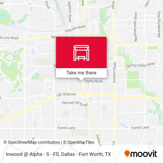 Mapa de Inwood @ Alpha - S - FS