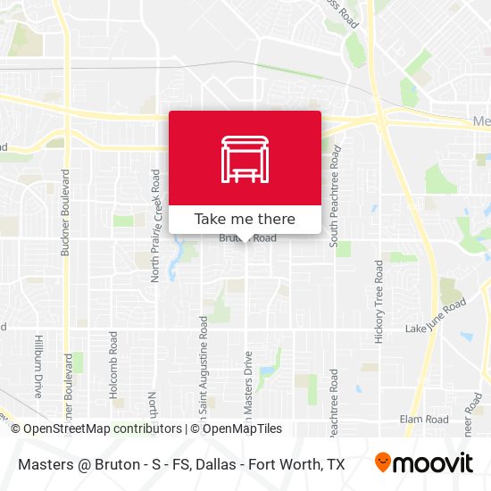 Masters @ Bruton - S - FS map