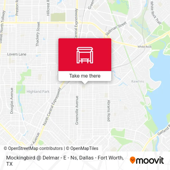 Mockingbird @ Delmar - E - Ns map