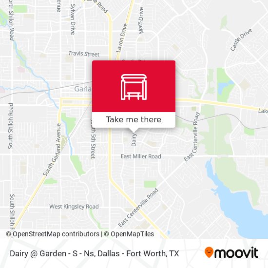 Dairy @ Garden - S - Ns map